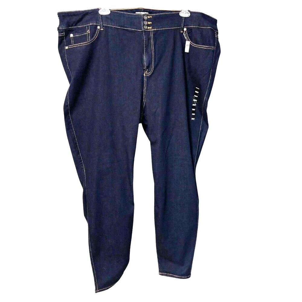NWT Torrid Super Soft Jegging Dark Wash Jeans 30XT Plus Size Stretch